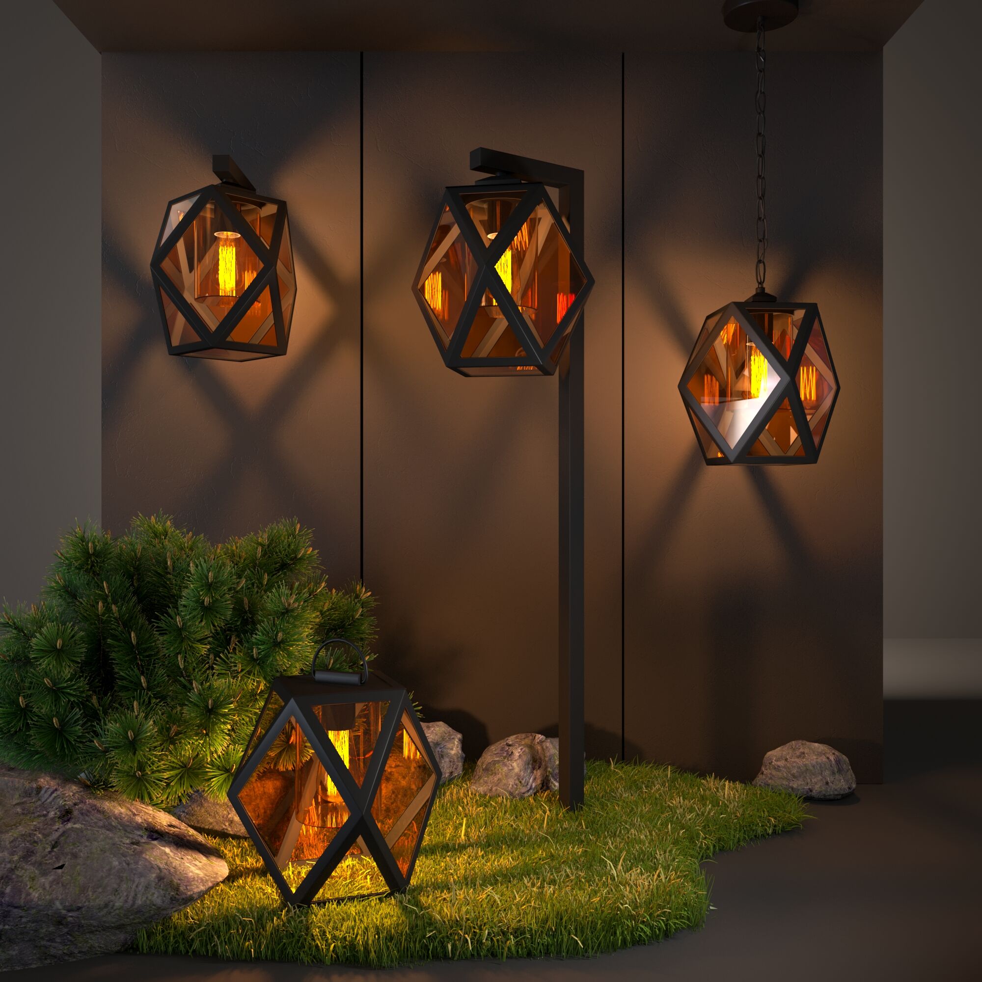 Уличный светильник Elektrostandard 35133/F черный