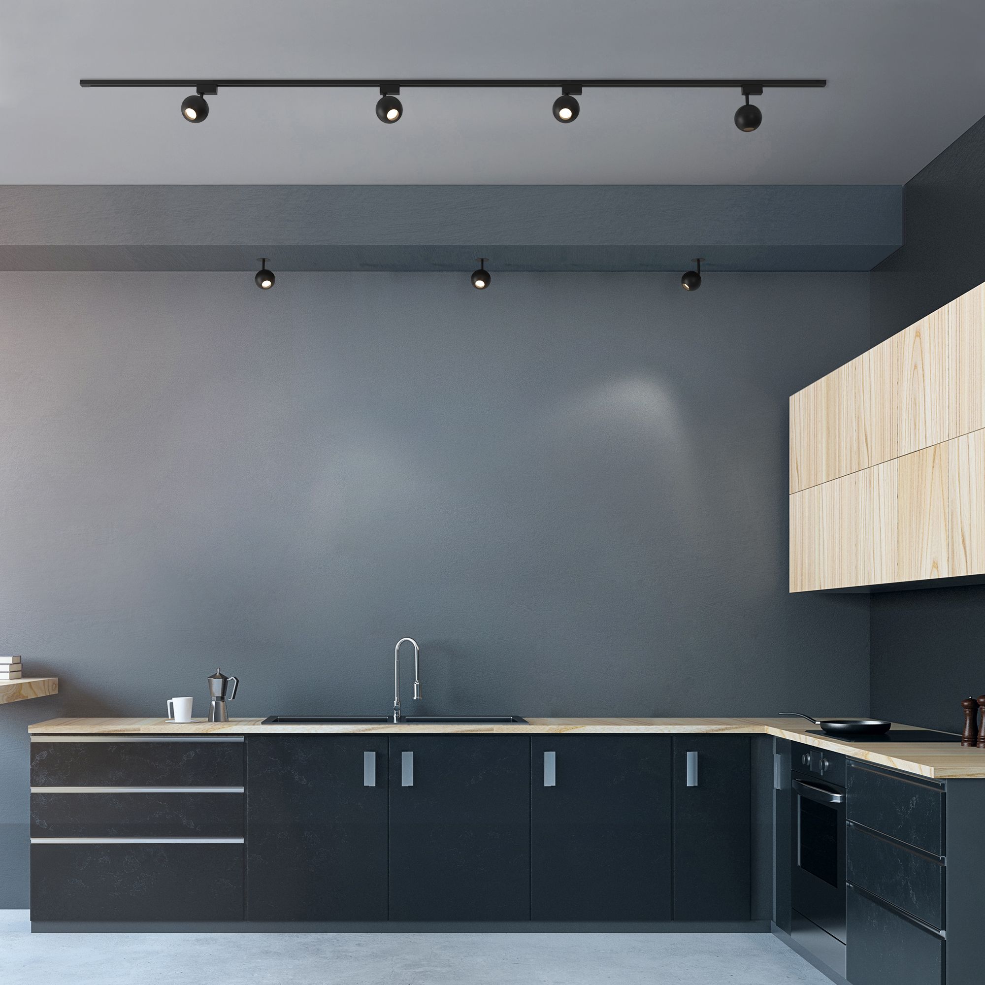 Светильник Elektrostandard 9925 LED 8W 4200K черный