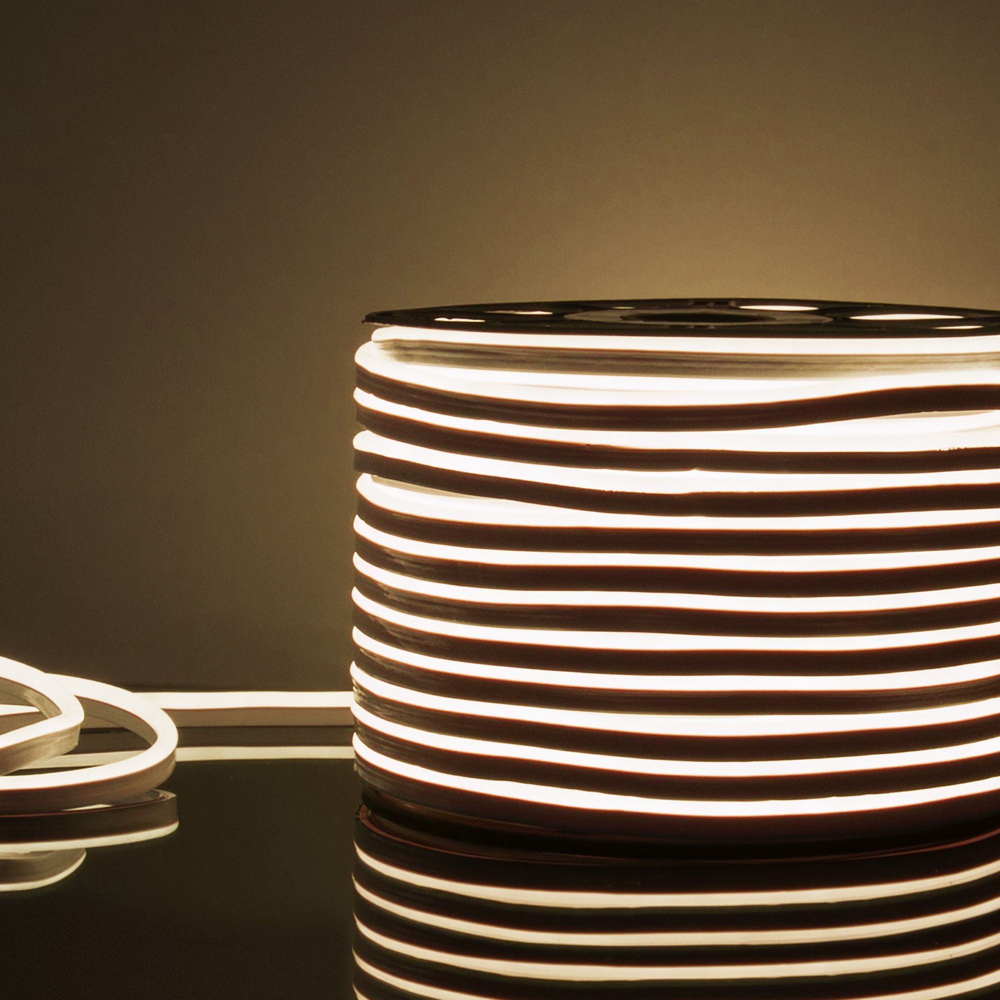 Уличный светильник Elektrostandard Гибкий неон 220V 9,6W 120Led 2835 IP67 односторонний дневной белый, 50 м