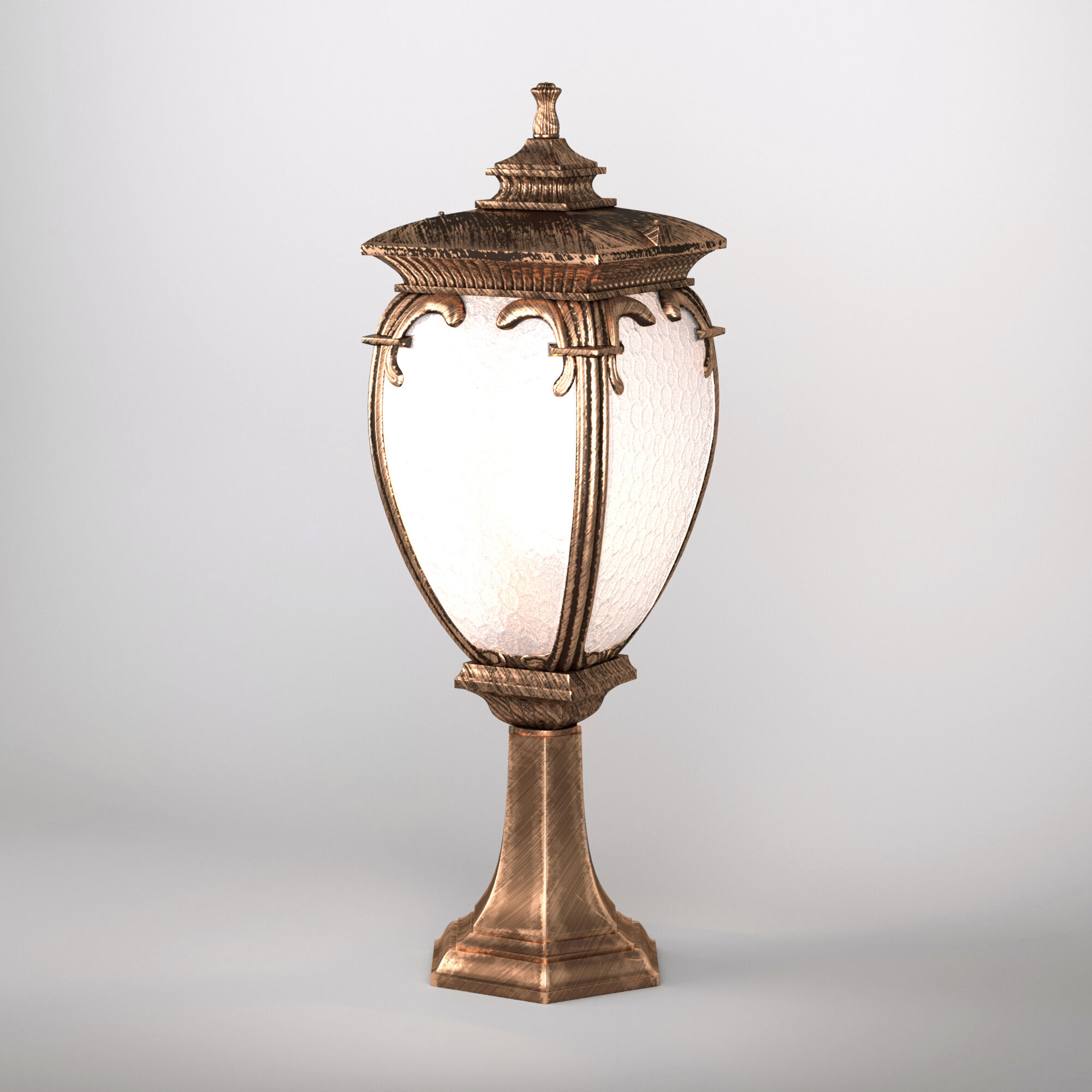 Уличный светильник Elektrostandard GLYF-8024S черное золото