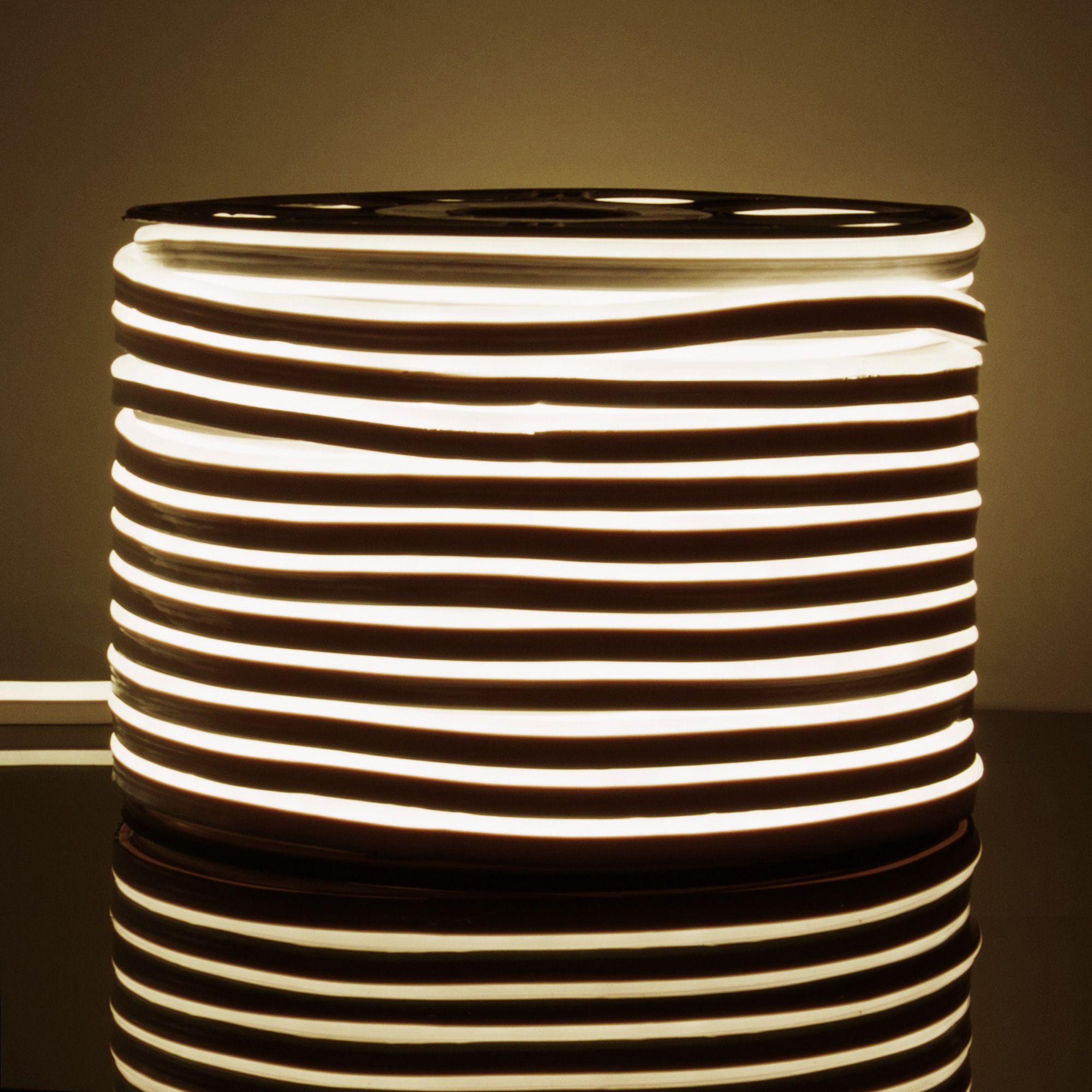 Уличный светильник Elektrostandard Гибкий неон 220V 9,6W 120Led 2835 IP67 односторонний дневной белый, 50 м