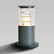Уличный светильник на столбе Elektrostandard 1508 TECHNO серый