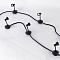 Трековая система на 3 и более ламп Lussole LSP-9821-07