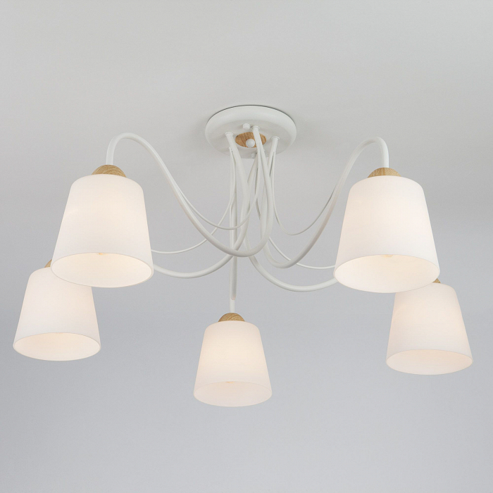 Люстра Eurosvet 70062/5 белый