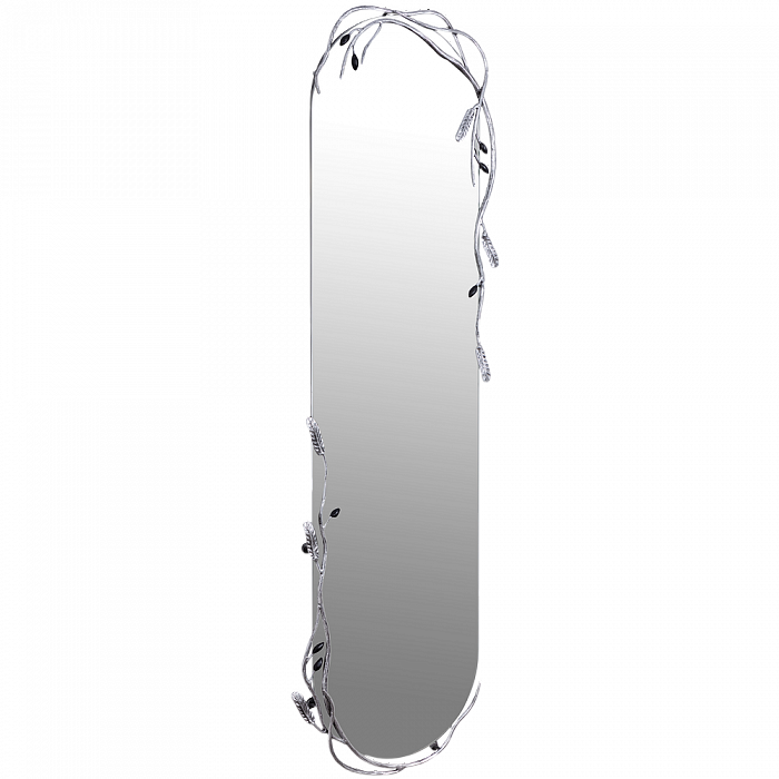 Зеркало BOGACHO 79050 Айс(БЛ), цв. к. Античное серебро(АСр)